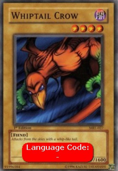 Whiptail Crow (V.2) MRL-EN027 Common Englisch