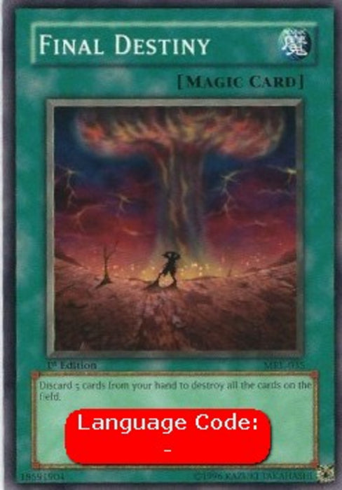 Final Destiny (V.2) MRL-EN035 Common Englisch