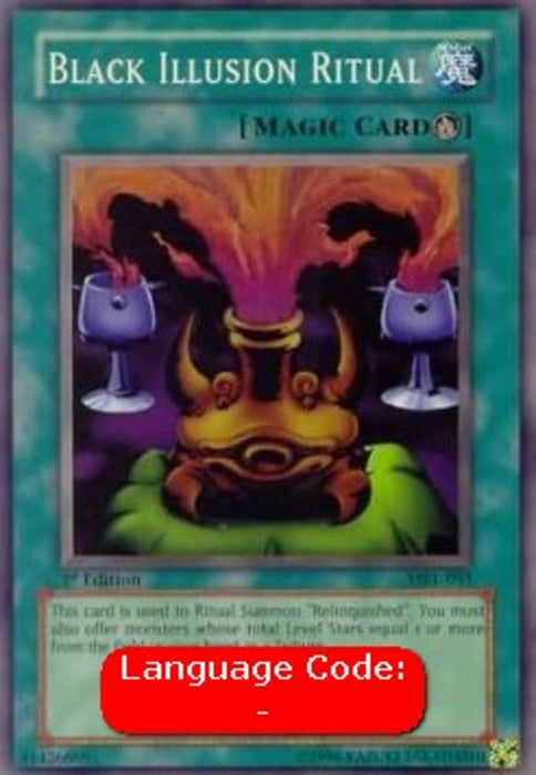 Black Illusion Ritual (V.2) MRL-EN051 Super Rare Englisch