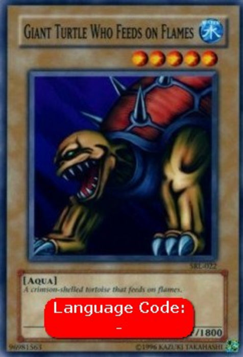 Giant Turtle Who Feeds on Flames (V.2) SRL-EN022 Common Englisch