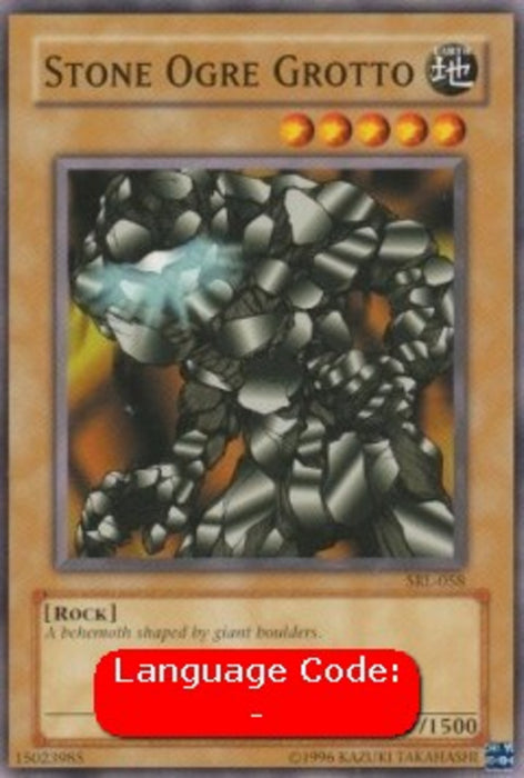 Stone Ogre Grotto (V.2) SRL-EN058 Common Englisch