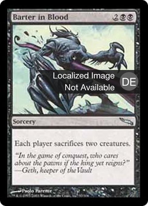 Magic: Barter in Blood