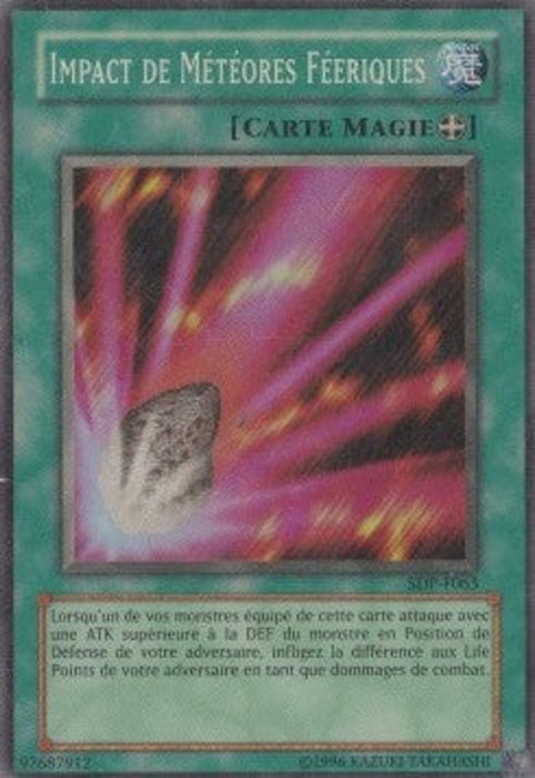 Fairy Meteor Crush SDP-F-FR063 Super Rare Französisch