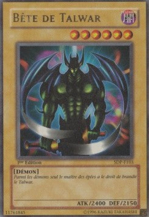 Beast of Talwar SDP-F-FR103 Ultra Rare Französisch