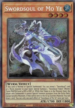 Swordsoul of Mo Ye BODE-EN003 Secret Rare Amerikanisch
