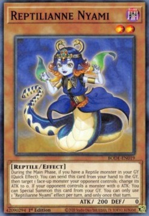 Reptilianne Nyami BODE-EN019 Common Englisch