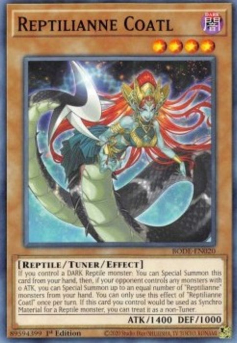 Reptilianne Coatl BODE-EN020 Common Englisch