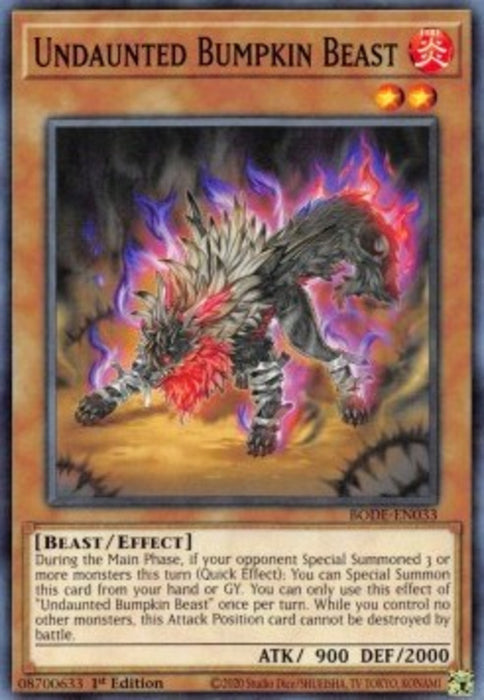 Undaunted Bumpkin Beast BODE-EN033 Common Englisch