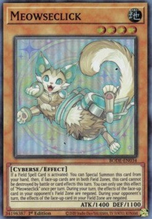 Meowseclick BODE-EN034 Super Rare Amerikanisch