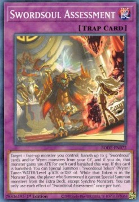 Swordsoul Assessment BODE-EN072 Common Englisch