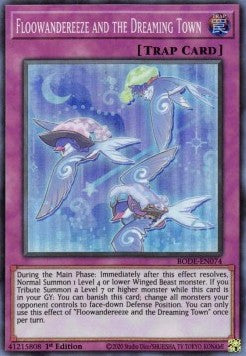 Floowandereeze and the Dreaming Town BODE-EN074 Super Rare Englisch