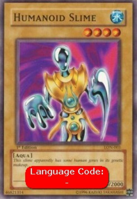 Humanoid Slime (V.2) LON-EN003 Common Englisch
