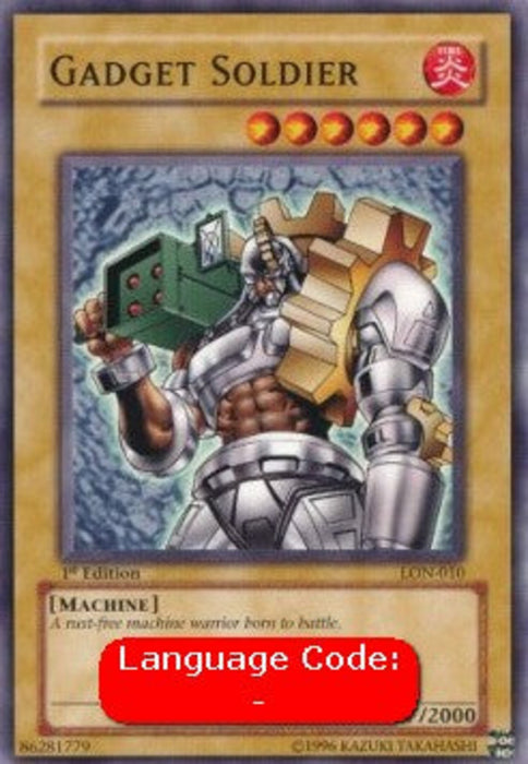 Gadget Soldier (V.2) LON-EN010 Common Englisch