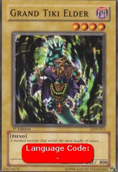 Grand Tiki Elder (V.2) LON-EN011 Common Englisch