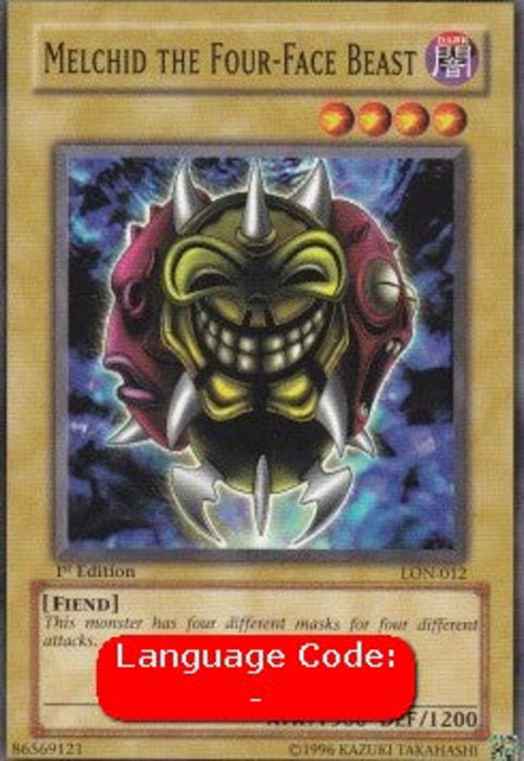 Melchid the Four-Face Beast (V.2) LON-EN012 Common Englisch