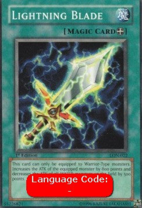 Lightning Blade (V.2) LON-EN022 Common Englisch