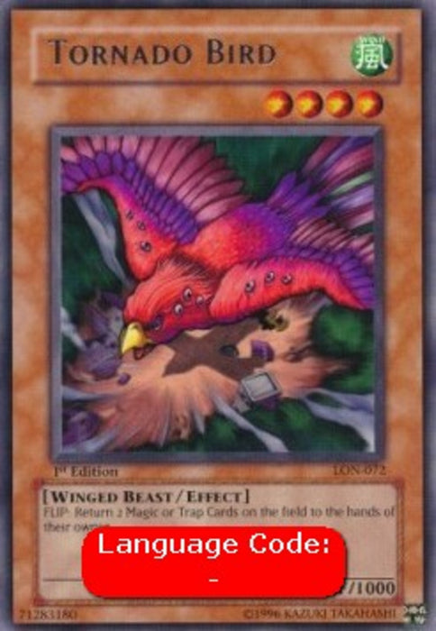 Tornado Bird (V.2) LON-EN072 Rare Englisch