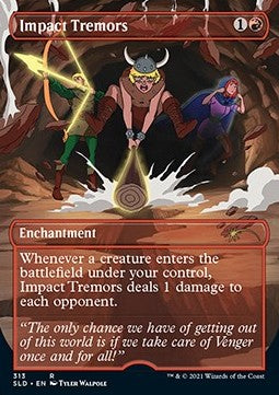 Impact Tremors SLDAN-313 Rare Englisch
