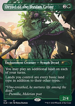 Dryad of the Ilysian Grove SLDAN-191 Rare Englisch