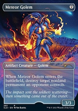 Meteor Golem SLDAN-285 Rare Englisch