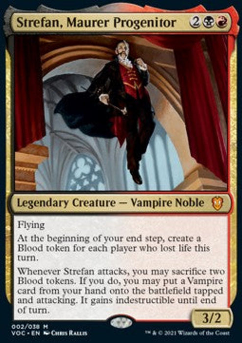 Strefan, Maurer Progenitor (V.1) VOC-2 Mythic Englisch