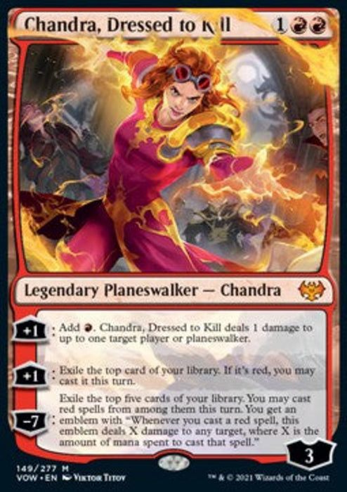 Chandra, Dressed to Kill VOW-149 Mythic Englisch