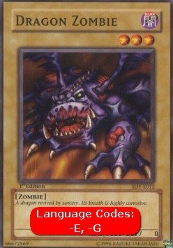 Dragon Zombie (V.1) SDY-EN012 Common Englisch