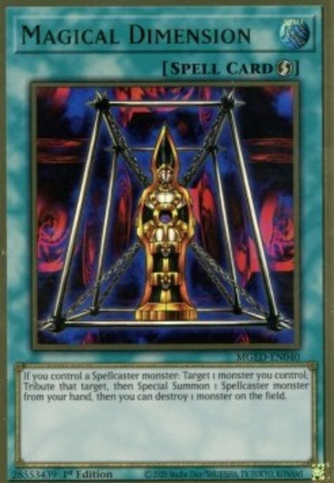 Magical Dimension MGED-EN040 Premium Gold Rare Englisch