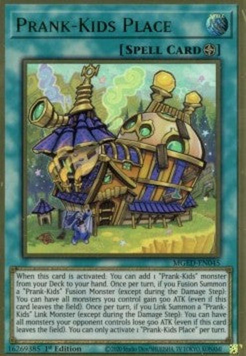 Prank-Kids Place MGED-EN045 Premium Gold Rare Englisch