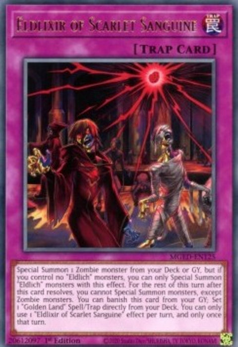 Eldlixir of Scarlet Sanguine MGED-EN125 Rare Englisch