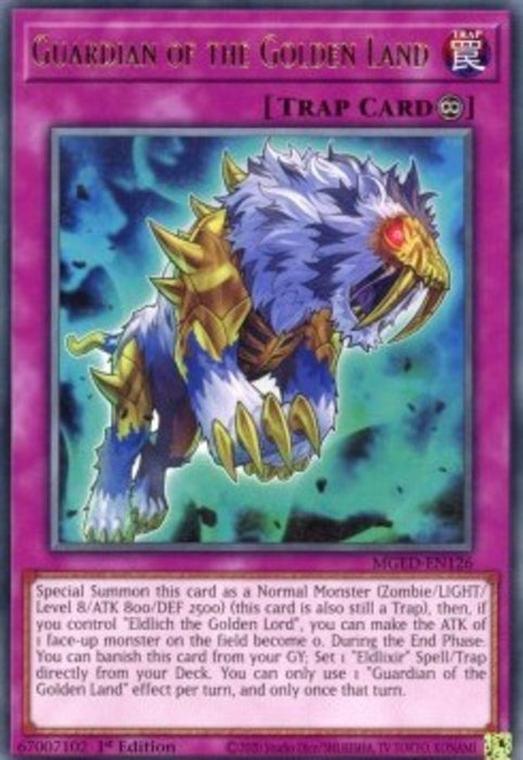 Guardian of the Golden Land MGED-EN126 Rare Englisch