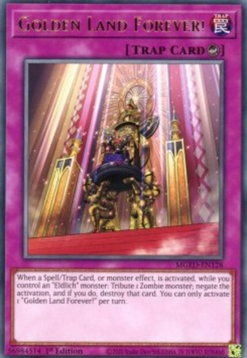 Golden Land Forever! MGED-EN128 Rare Englisch