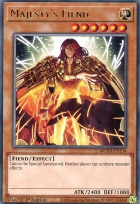 Majesty's Fiend MGED-EN134 Rare Englisch