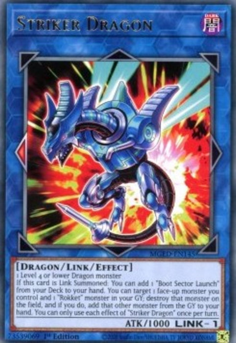 Striker Dragon MGED-EN145 Rare Englisch