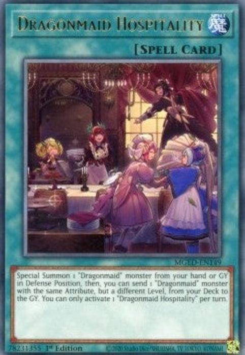 Dragonmaid Hospitality MGED-EN149 Rare Englisch