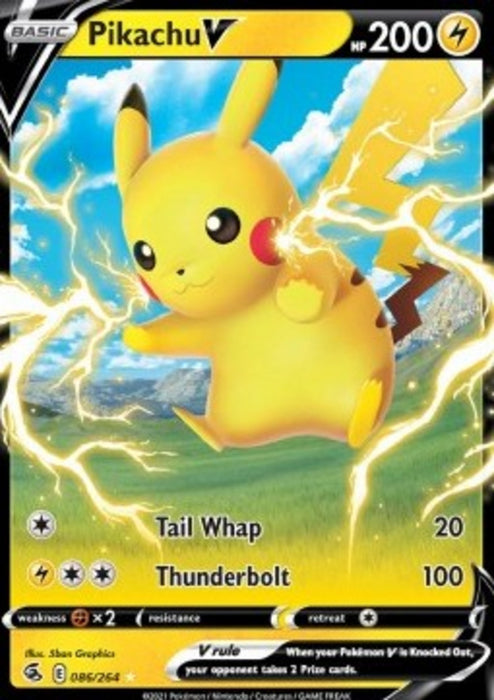 Pikachu V FST-086 Ultra Rare Deutsch
