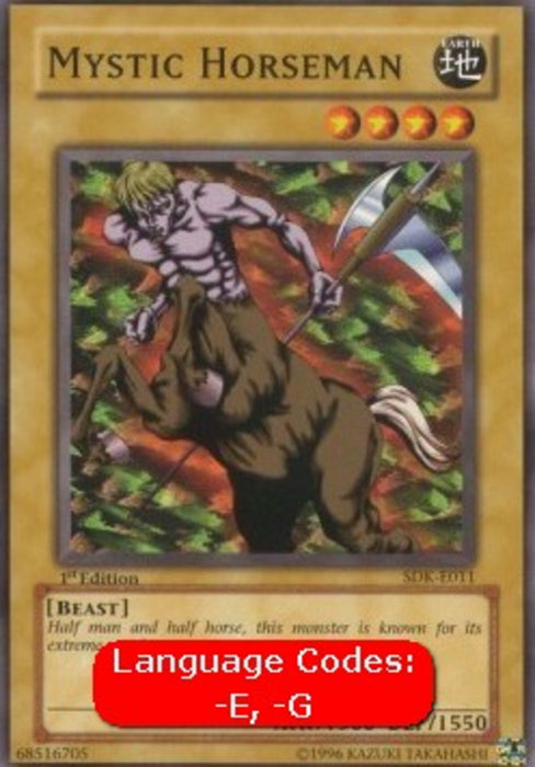 Mystic Horseman (V.1) SDK-EN011 Common Englisch
