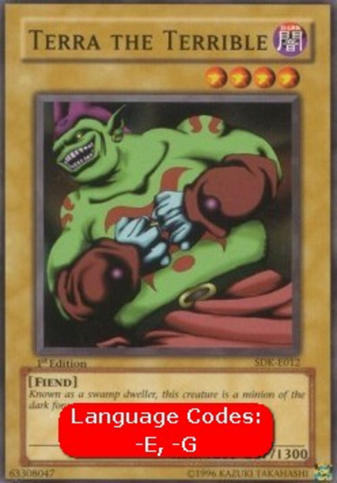 Terra the Terrible (V.1) SDK-EN012 Common Englisch