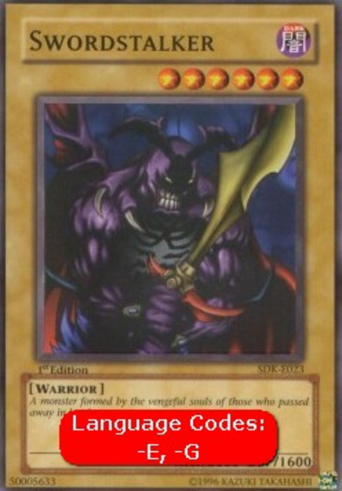 Swordstalker (V.1) SDK-EN023 Common Englisch