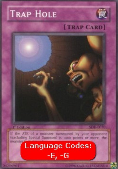 Trap Hole (V.1) SDK-EN030 Common Englisch