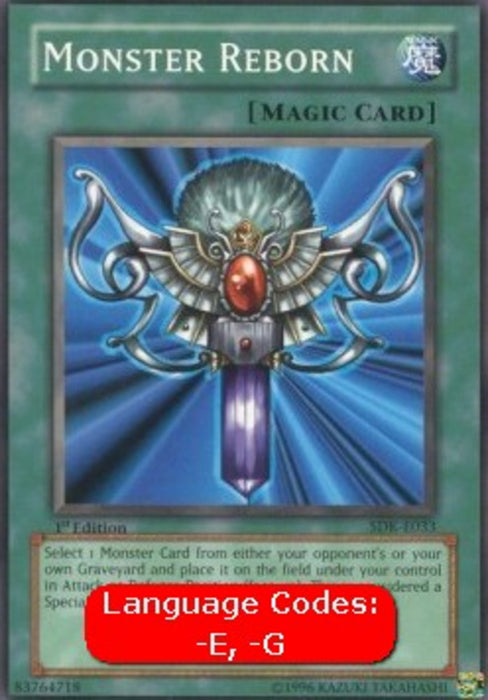 Monster Reborn (V.1) SDK-EN033 Common Englisch