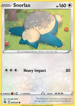 Snorlax FST-206 Common Englisch