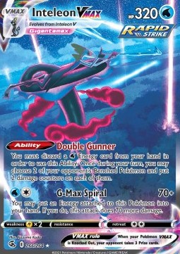Intelleon VMAX FST-266 Secret Rare Deutsch