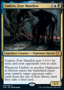 Umbris, Fear Manifest (V.1) VOC-38 Mythic Englisch