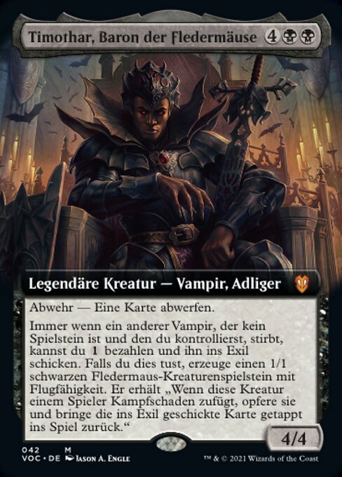 Timothar, Baron der Fledermäuse (V.2) VOC-42 Mythic Deutsch