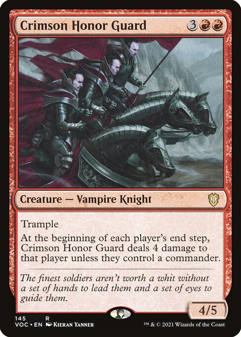 Magic: Crimson Honor Guard