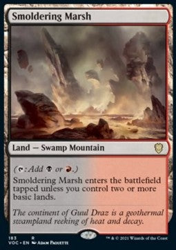 Smoldering Marsh VOC-183 Rare Englisch