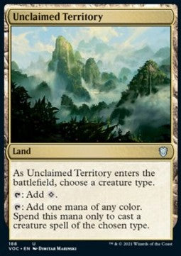Unclaimed Territory VOC-188 Uncommon Englisch