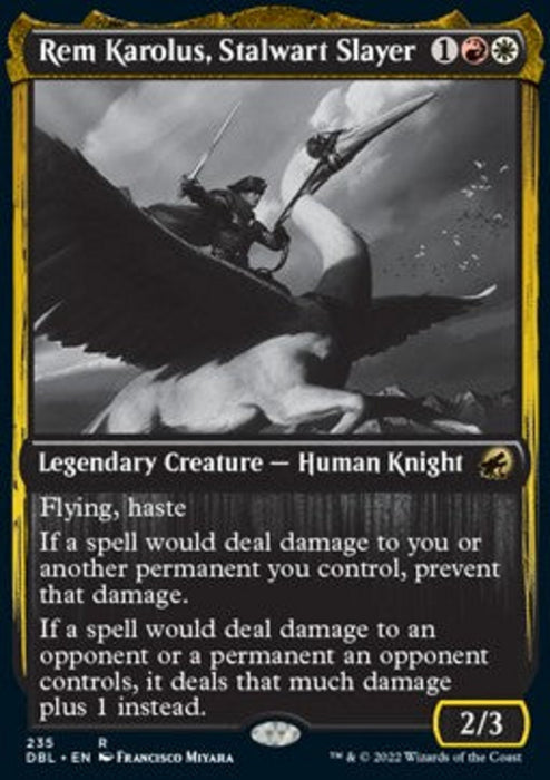 Rem Karolus, Stalwart Slayer DBL-235 Rare Englisch
