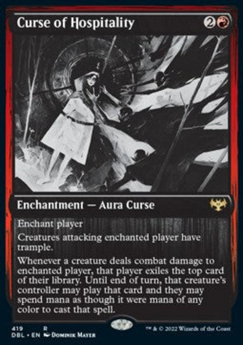 Curse of Hospitality DBL-419 Rare Englisch